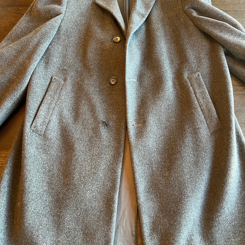 Gray Wool Coat